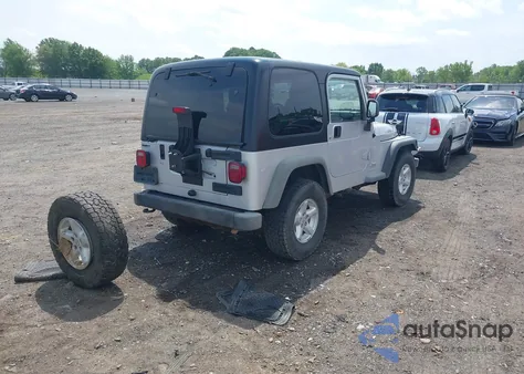 2005 Jeep Wrangler X из США, поврежденный, VIN 1J4FA39S95P338146